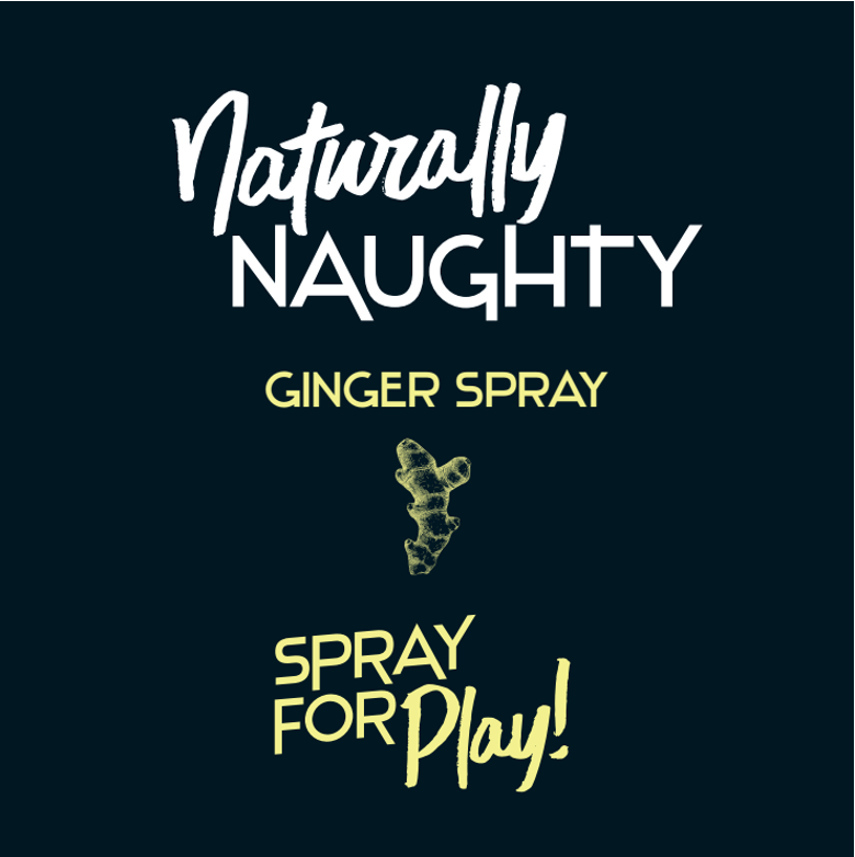 Naturally Naughty Ginger Spray Spray for Play